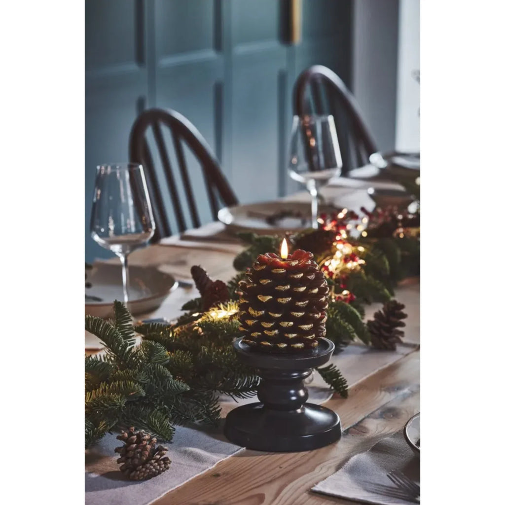 Lumina Of London ~ LED Pinecone Candle