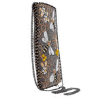 Mary Frances Handmade Bee Awesome Crossbody Beaded Phone Bag