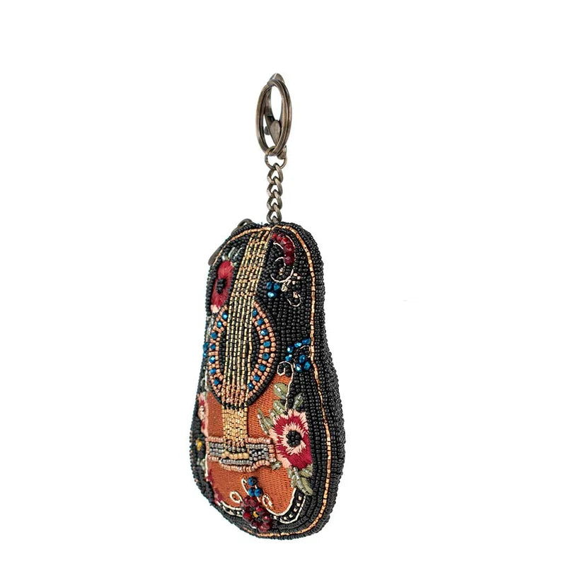 Mary Frances Handmade Classical Vibe Beaded Coin Purse
