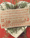 THE SCARLETT HOUSE "A Stitcher's Prayer" Counted Cross Stitch Pattern, Sampler, Pattern Only