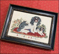 THE SCARLETT HOUSE "Rover & Rosie" Counted Cross Stitch Pattern, Sampler, Pattern Only