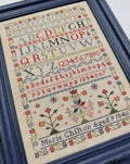THE SCARLETT HOUSE "Merie Chilton 1846" Counted Cross Stitch Pattern, Sampler, Pattern Only