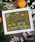 NEEDLE & MOSS "Home So Sweet" Counted Cross Stitch Pattern, Sampler, Pattern Only*