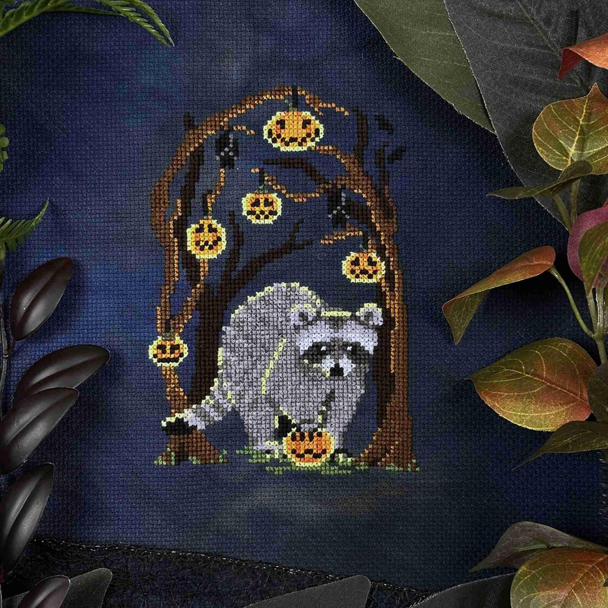 THE STITCH CRYPT "Feral & Spooky", Counted Cross Stitch Pattern, Chart, Halloween, Pattern Only