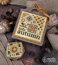 NEEDLE & MOSS "Oh, Nuts" Counted Cross Stitch Pattern, Hello Autumn, Pattern Only*