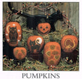 The Prairie Schooler PUMPKINS Cross Stitch Pattern, Autumn, Halloween, Hoffman Reprint, Chart Book No. 57