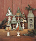 The Prairie Schooler CHRISTMAS TREES II Counted Cross Stitch Leaflet Chartbook Pattern Book No. 87