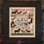 3 BILLY GOATS GRUFF, The Prairie Schooler Counted Cross Stitch Pattern Design Chart Book No. 179
