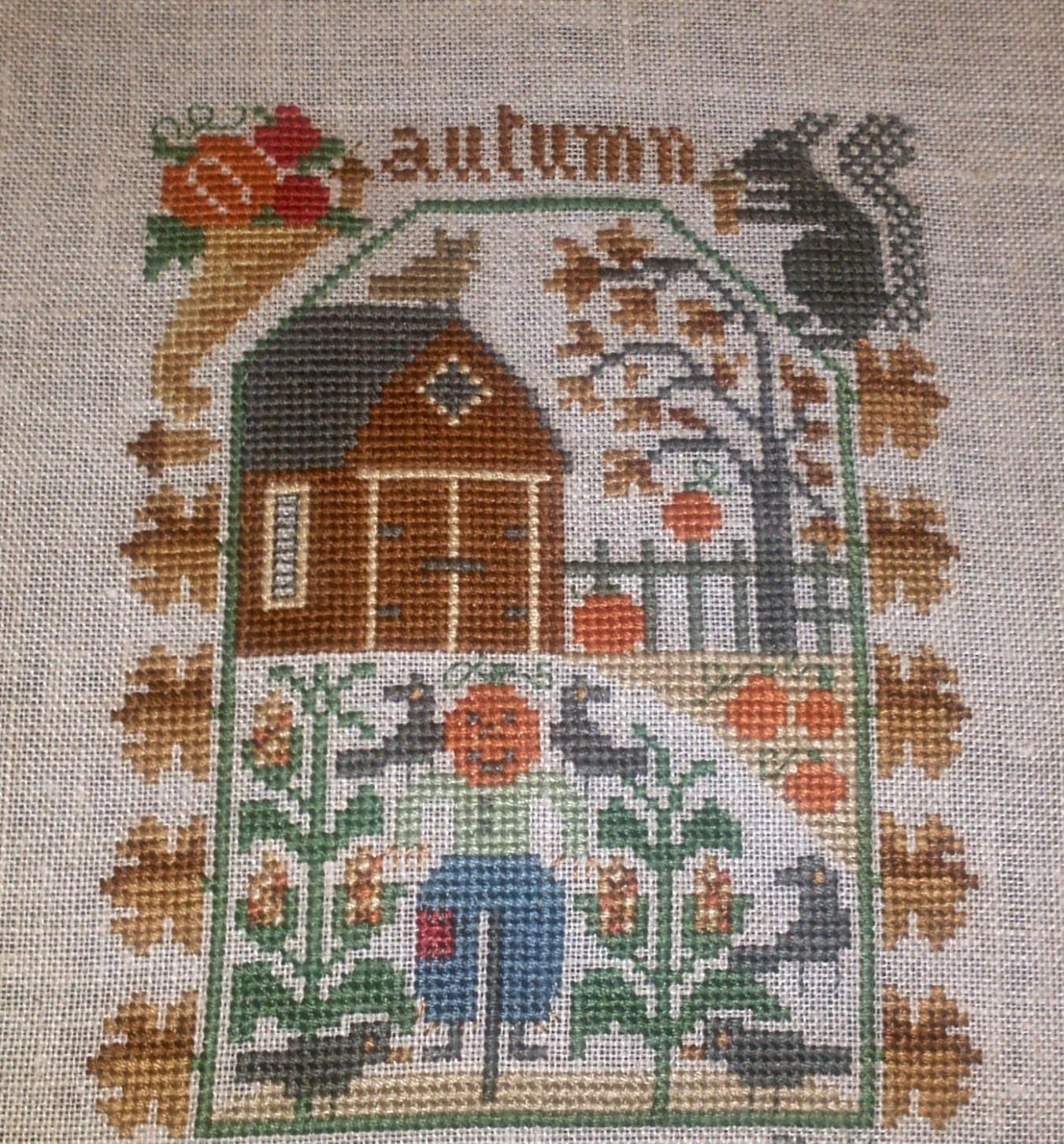 PRAIRIE SEASONS, The Prairie Schooler Counted Cross Stitch Leaflet Pattern Design Chart Book No. 50
