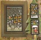 The Prairie Schooler SANTA'S NIGHT Counted Cross Stitch Pattern, Christmas, Santa, Winter, Chart Book No. 175