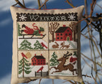The Prairie Schooler WINTER WIND Counted Cross Stitch Leaflet Pattern Chart Book No. 133