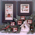 The Prairie Schooler WINTER WIND Counted Cross Stitch Leaflet Pattern Chart Book No. 133