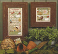 The Prairie Schooler SUMMER BREEZE Counted Cross Stitch Pattern, Sampler, Chart Book No. 137