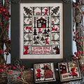 The Prairie Schooler LITTLE Red RIDING HOOD Counted Cross Stitch Pattern Leaflet Chart Book No. 186
