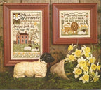 The Prairie Schooler DAFFODILS / MARCH Counted Cross Stitch Pattern Leaflet Chart Book No. 146