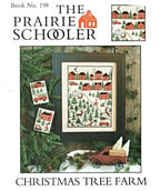 The Prairie Schooler CHRISTMAS TREE FARM Counted Cross Stitch Leaflet Pattern Design Chart Book No. 198 euc
