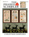 The Prairie Schooler CHRISTMAS SAMPLERS Counted Cross Stitch Pattern Chart Book No. 63