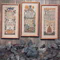 The Prairie Schooler GARDEN VERSES Counted Cross Stitch Leaflet Pattern Chart Book No. 49