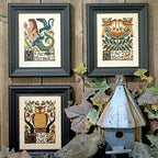 The Prairie Schooler M*N*O  Counted Cross Stitch Pattern Chart Book No. 106