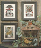 P*Q*R By The Prairie Schooler Counted Cross Stitch, Alphabet Series Pattern, Leaflet, Chart, Book No. 111
