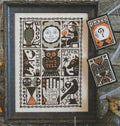 HOCUS POCUS By The Prairie Schooler, Counted Cross Stitch, Halloween, Witch, Owl, Fall, Autumn, Hoffman Reprint, Book No. 197, Pattern Only