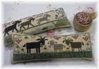 3 BILLY GOATS GRUFF, The Prairie Schooler Counted Cross Stitch Pattern Design Chart Book No. 179