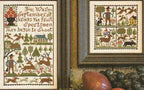 SEPTEMBER By The Prairie Schooler Counted Cross Stitch Pattern Leaflet Chart Book No. 173