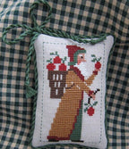 The Prairie Schooler OLD WORLD SANTaS II Counted Cross Stitch Leaflet Pattern Chart Book No. 88