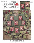 The Prairie Schooler ST. NICHOLAS II Counted Cross Stitch Pattern, Christmas, Ornaments, Santa, Hoffman Reprint, Chart Book No. 36