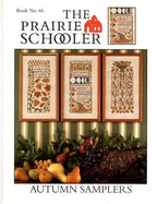 The Prairie Schooler AUTUMN SAMPLERS Counted Cross Stitch Pattern Leaflet Chart Book No. 66