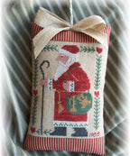 SANTAS REVISITED III The 1987, 1993 & 1996 Schooler Santas by Prairie Schooler, Cross Stitch Pattern, Hoffman Reprint, Chart Book No. 204