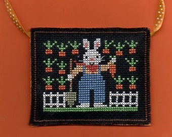 The Prairie Schooler BUNNIES Counted Cross Stitch Pattern Leaflet Chart Book No. 178