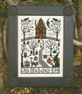 The Prairie Schooler ALL HALLOWS EVE Counted Cross Stitch Leaflet Pattern Chart Book No. 180