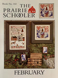 The Prairie Schooler FEBRUARY Cross Stitch Pattern Leaflet Chart Book No. 160