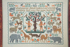 ADAM NAMES THe CREATURES By The Prairie Schooler Counted Cross Stitch Leaflet Pattern Chart Book No. 31