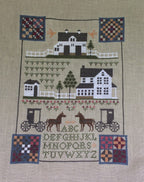 SUNSHINE AND SHADOW by The Prairie Schooler Counted Cross Stitch Leaflet Pattern Chart Book No. 11