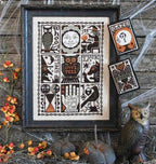 HOCUS POCUS By The Prairie Schooler, Counted Cross Stitch, Halloween, Witch, Owl, Fall, Autumn, Book No. 197, Pattern Only