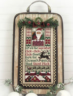 The Prairie Schooler GOOD SAINT NICK Counted Cross Stitch Pattern Leaflet Design Chart Book No 135