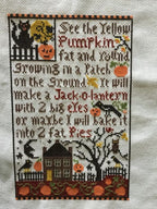 PUMPKIN PATCH By The Prairie Schooler Counted Cross Stitch Leaflet Pattern Chart Book No. 140