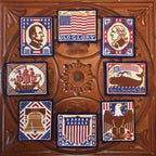 STARS & STRIPES By The Prairie Schooler Counted Cross Stitch Leaflet Pattern Chart Book No. 155