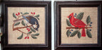BIRDS & BERRIES by The Prairie Schooler Counted Cross Stitch Leaflet Pattern Chart Book No. 44