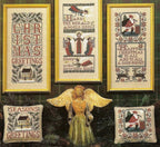 CHRISTMAS SAMPLERS II by The Prairie Schooler Counted Cross Stitch Leaflet Pattern Chart Book No. 73