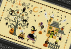 TRICK OR TREAT by Crocette A Gogo   "Dolcetto O Scherzetto?" Counted Cross Stitch Paper Pattern  Halloween, Witch, Autumn, Jack-O-Lantern