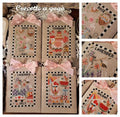 Calendar Part 2 by Crocette A Gogo   Counted Cross Stitch Pattern  May, June, July, August, Rose, Summer, Lavender, Holiday, PAPER PATTERN