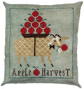 GiDDY GOAT APPLE HARVEST by Artful Offerings  Counted Cross Stitch  Fall, Paper Pattern