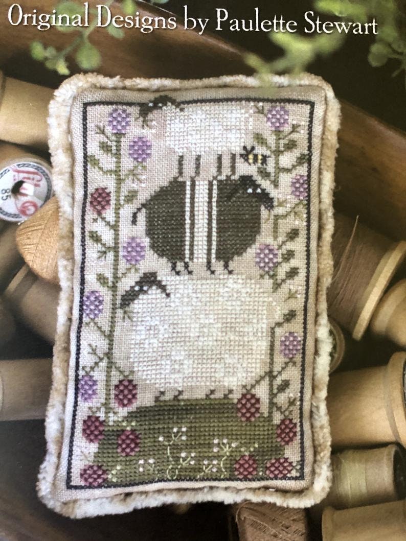 SHEEP HEAP  by Plum Street Samplers  Counted Cross Stitch  Paper Pattern