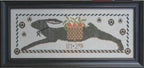 LA-D-DA "The Totin' Hare" Counted Cross Stitch pattern, Easter, Bunny, Rabbit, Spring, Paper Pattern
