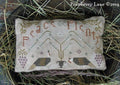 PINEBERRY LANE "Peace & Plenty" Counted Cross Stitch Pattern, Thanksgiving, Turkeys, Grapes, Sampler, Autumn, Pattern Only