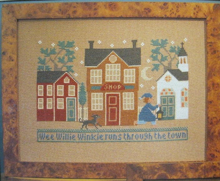 NURSERY RHYMES II by The Prairie Schooler Counted Cross Stitch Leaflet Pattern Chart Book No. 30