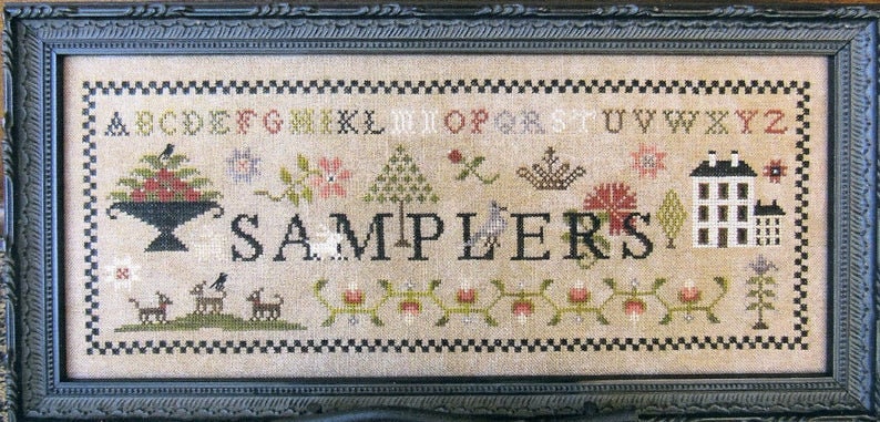 Samplers by The Scarlett House Counted Cross Stitch Pattern/Chart